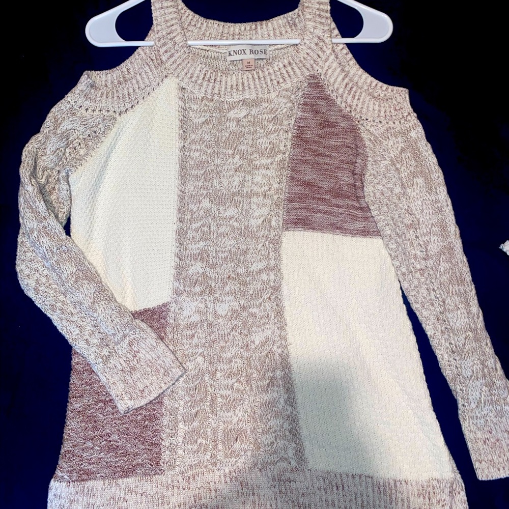 Off the shoulder sweater